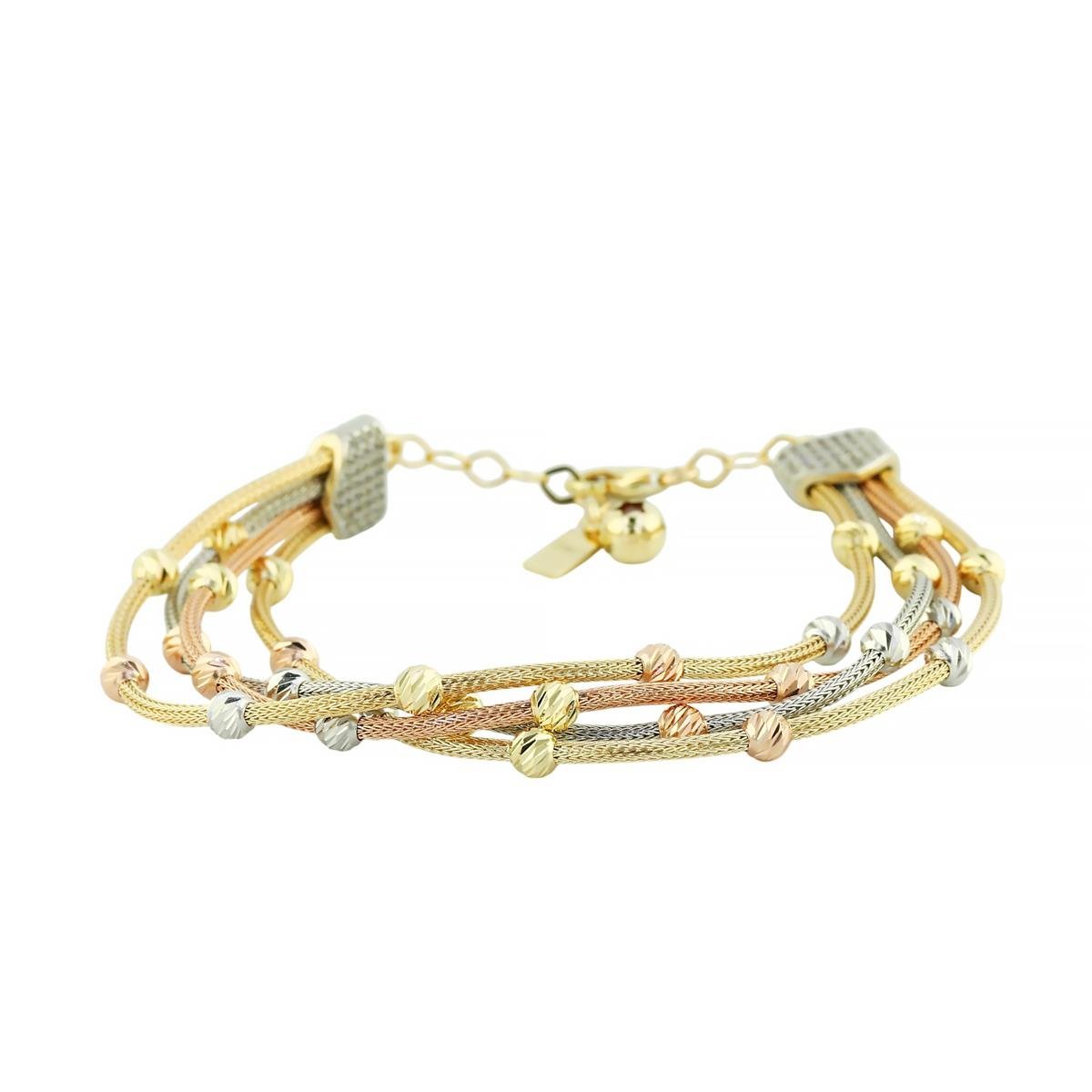 14 Ayar Altın Dorika Bileklik  -  0205176