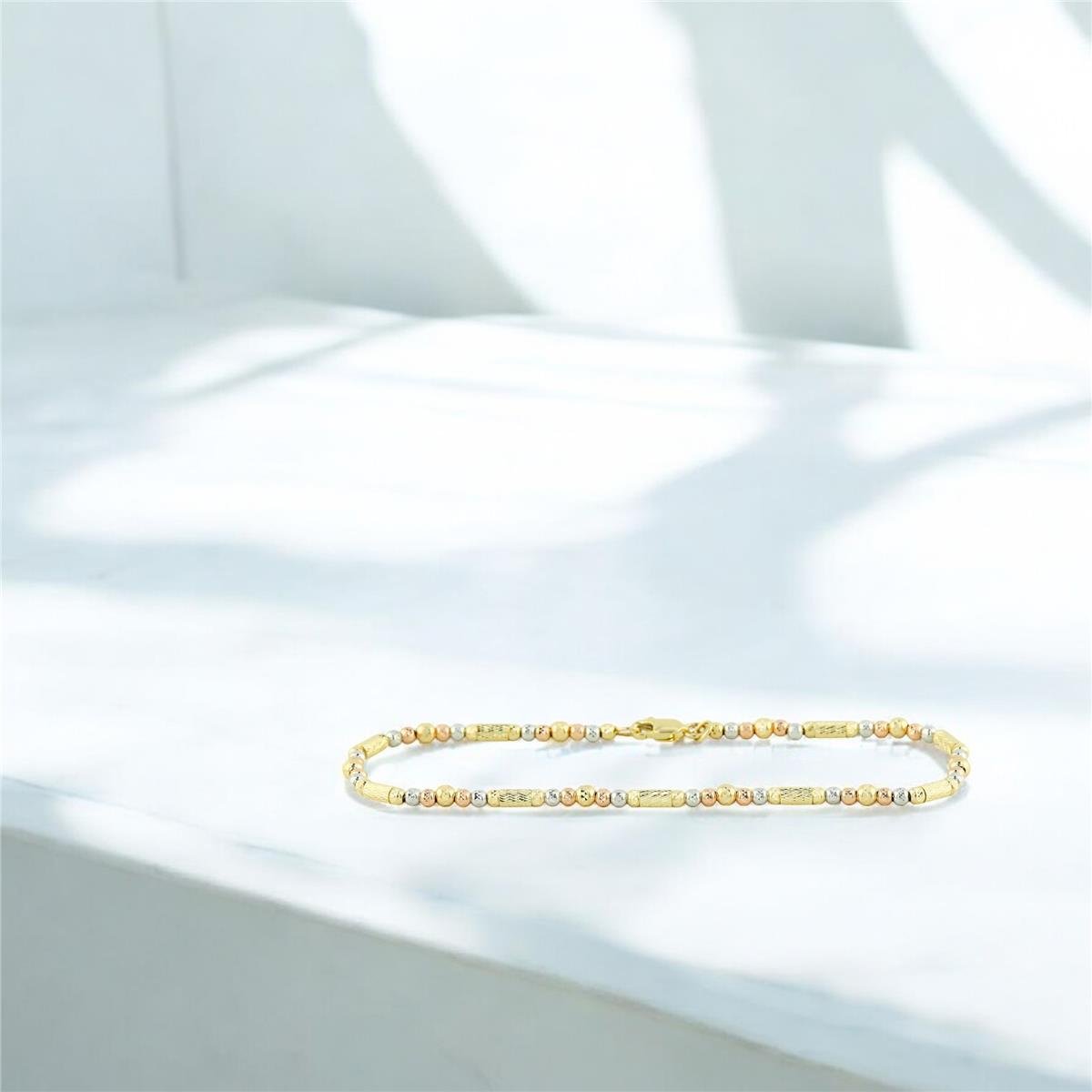 14 Ayar Altın Dorika Bileklik  -  0205189