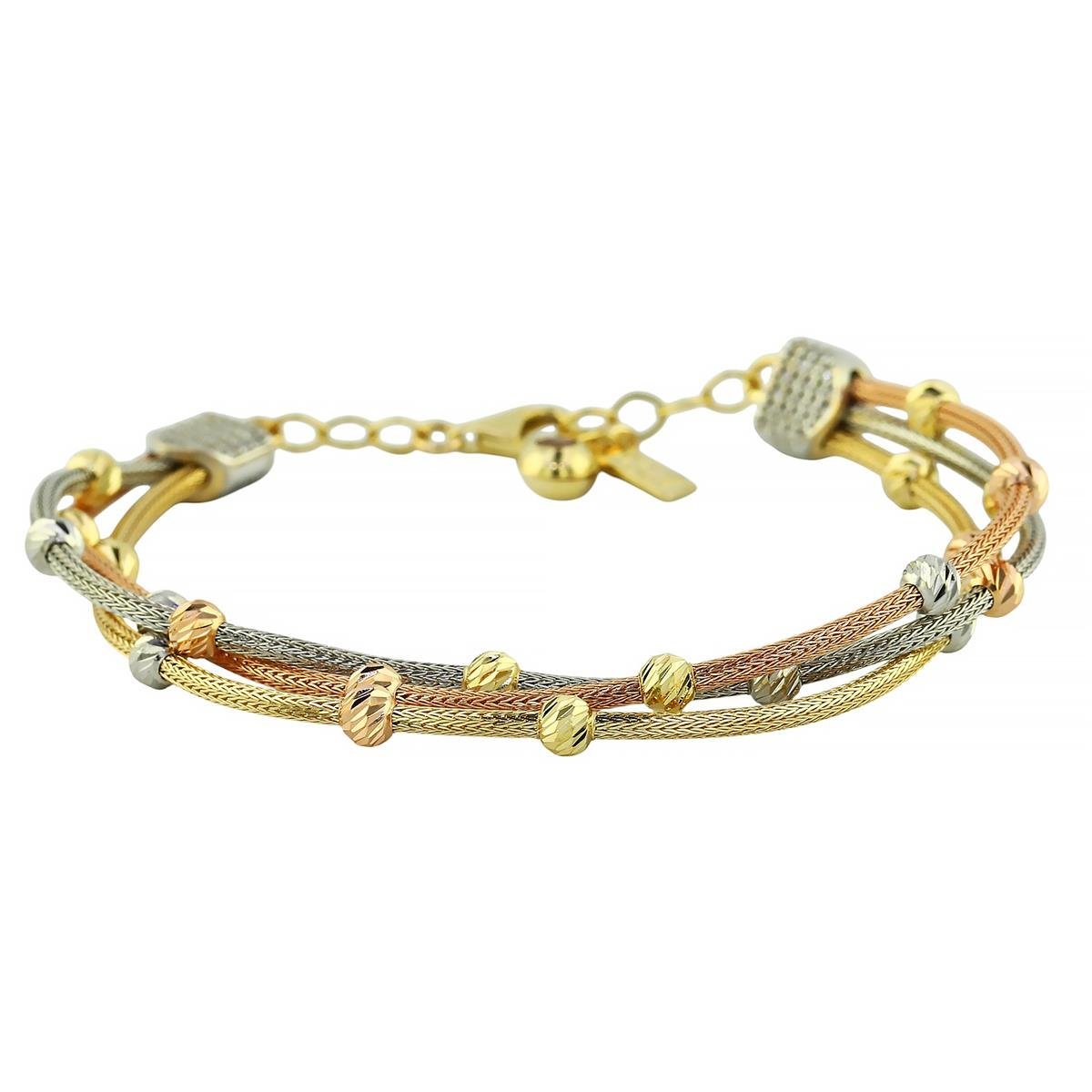 14 Ayar Altın Dorika Bileklik  -  F004582