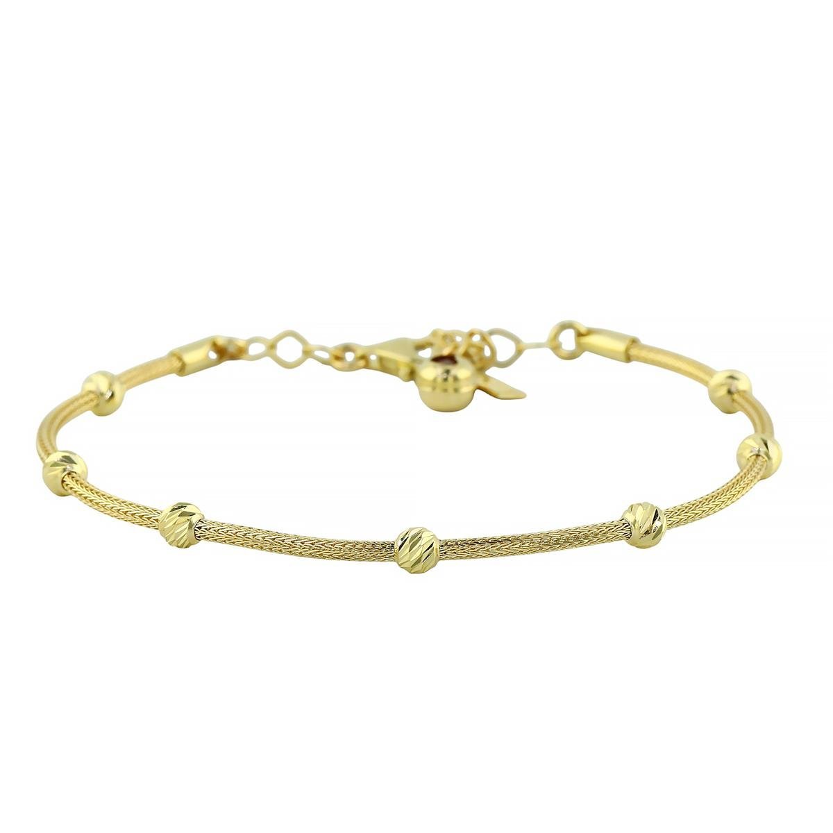 14 Ayar Altın Dorika Bileklik  -  F004583