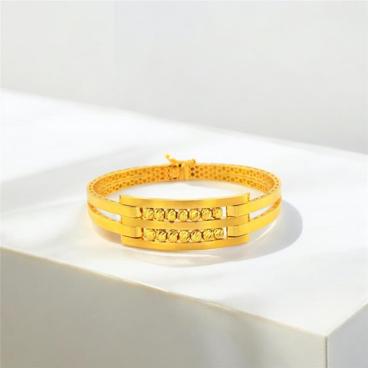 14 Ayar Altın Dorika Bilezik  -  0180723