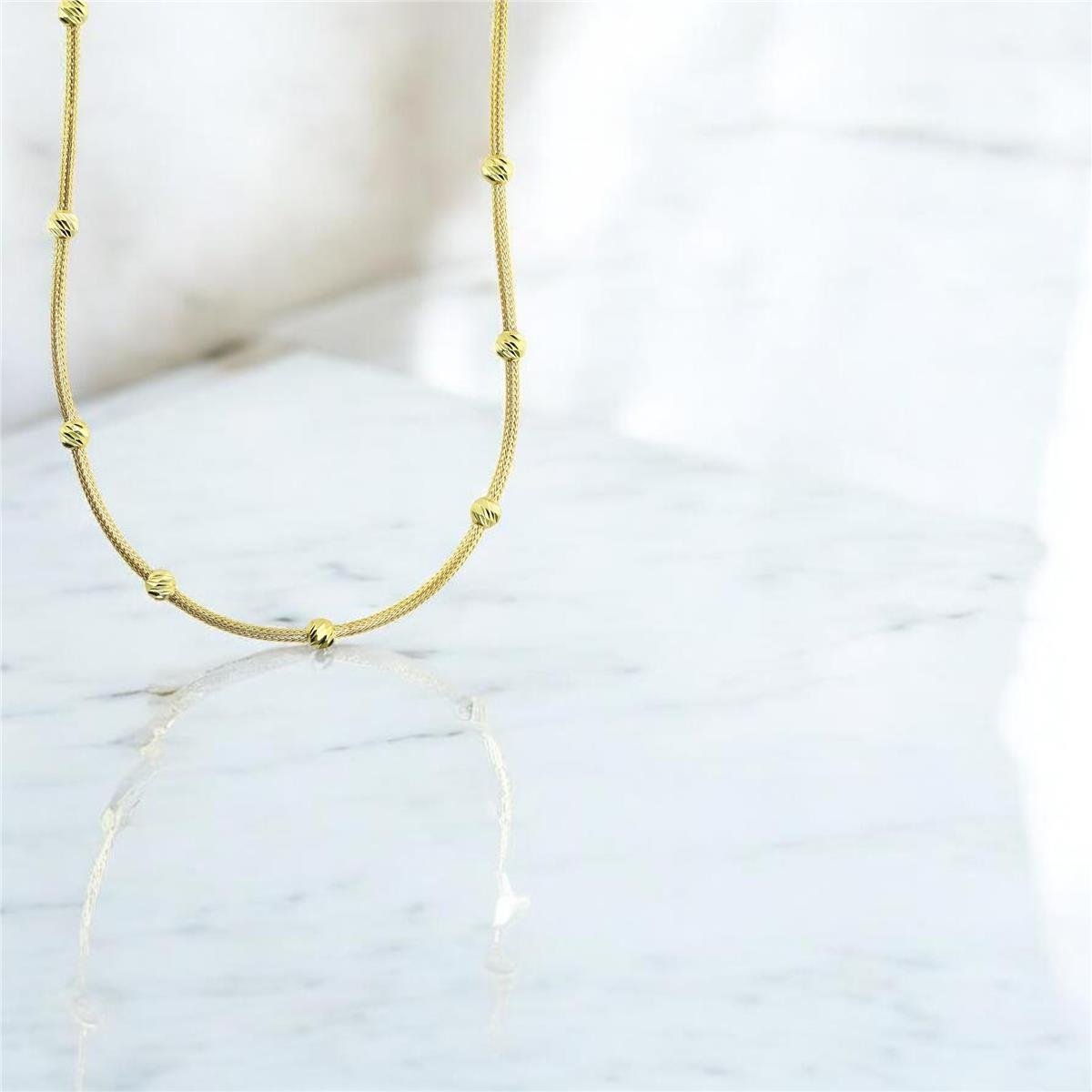 14 Ayar Altın Dorika Kolye  -  0202988