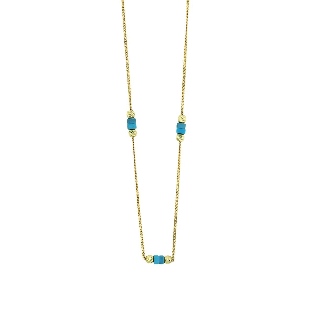 14 Ayar Altın Dorika Kolye  -  0204416