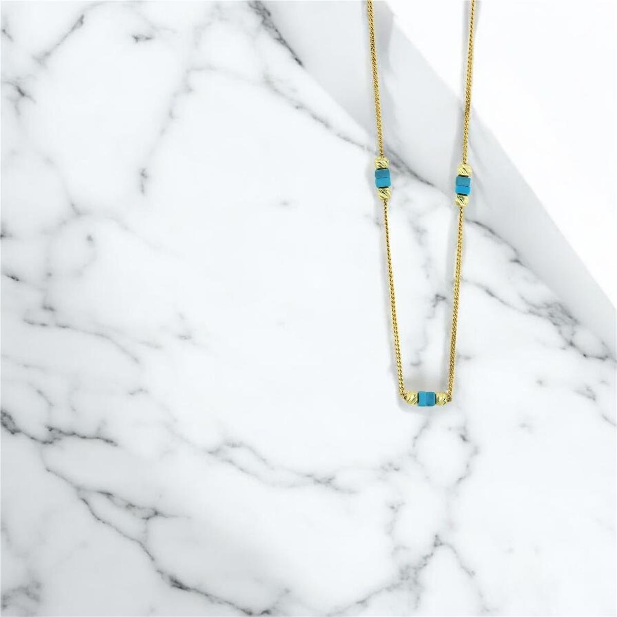 14 Ayar Altın Dorika Kolye  -  0204416