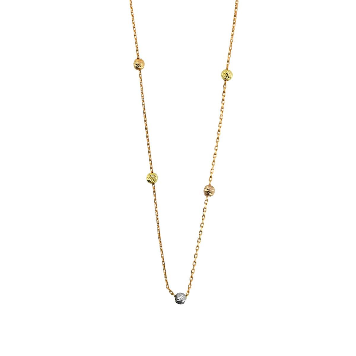 14 Ayar Altın Dorika Kolye  -  0204429