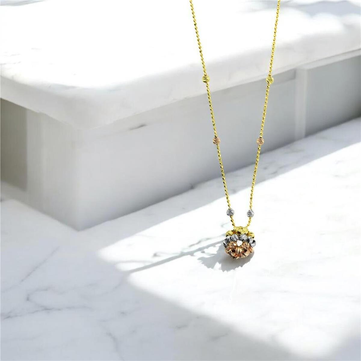 14 Ayar Altın Dorika Kolye  -  0204431