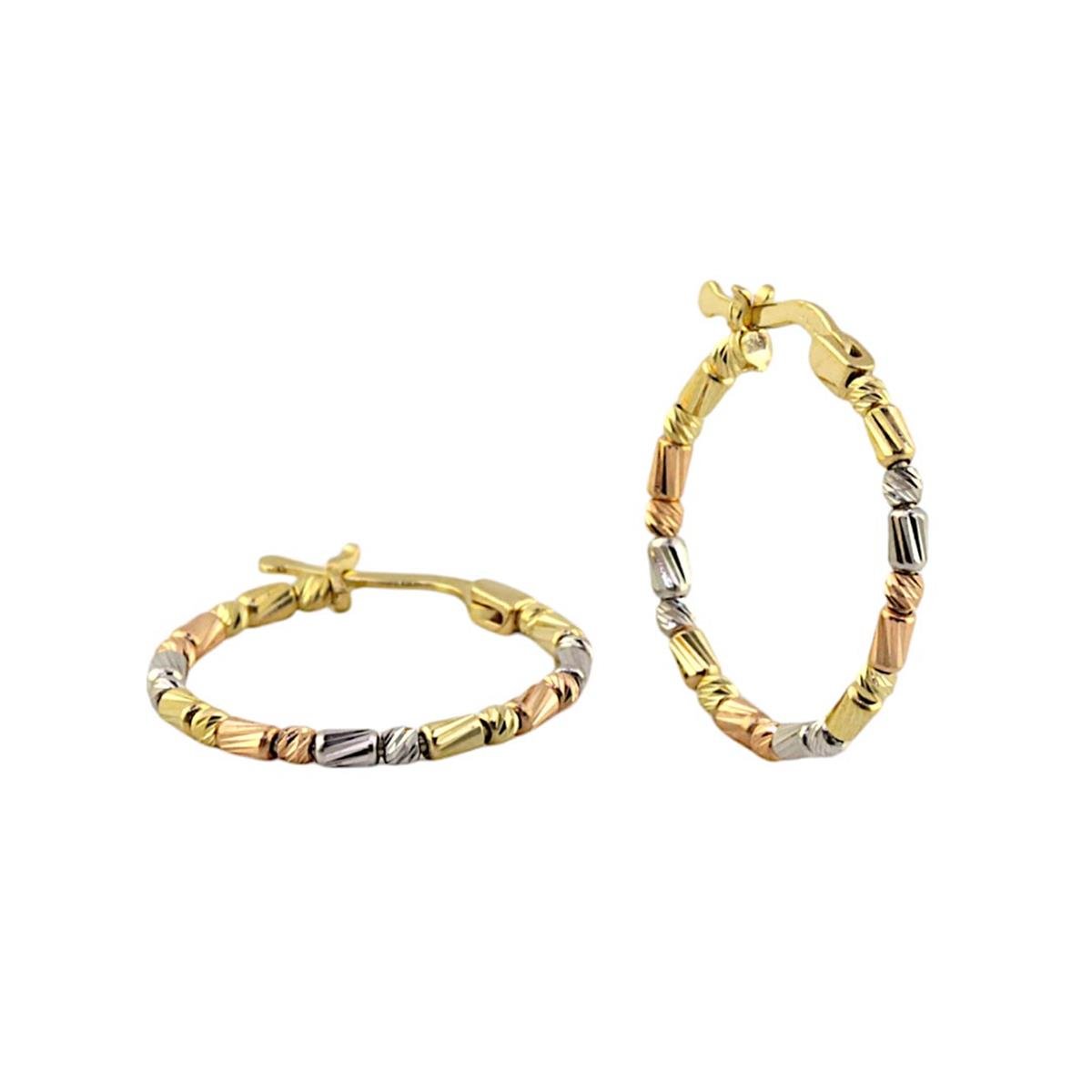 14 Ayar Altın Dorika Küpe  -  0188474