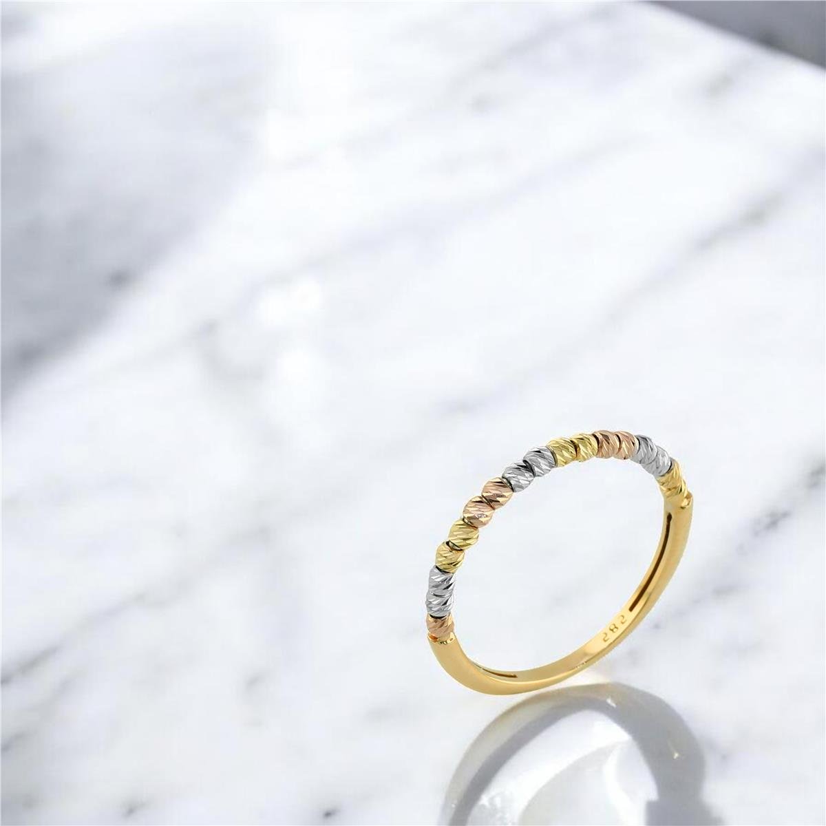 14 Ayar Altın Dorika Yüzük  -  0204470