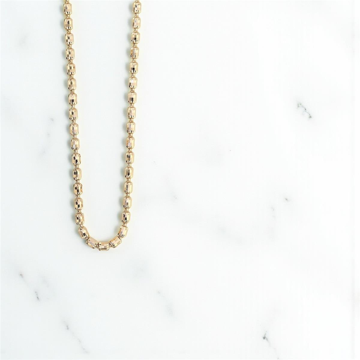 14 Ayar Altın Dorika Zincir  -  0195466