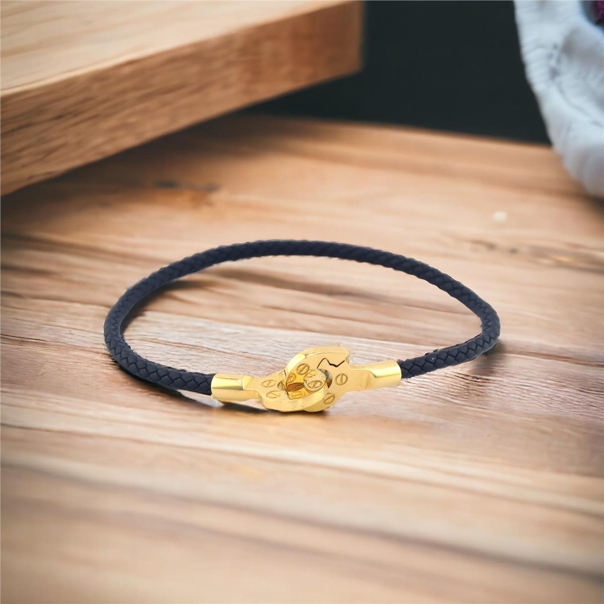 14 Ayar Altın Erkek Bileklik  -  0180380