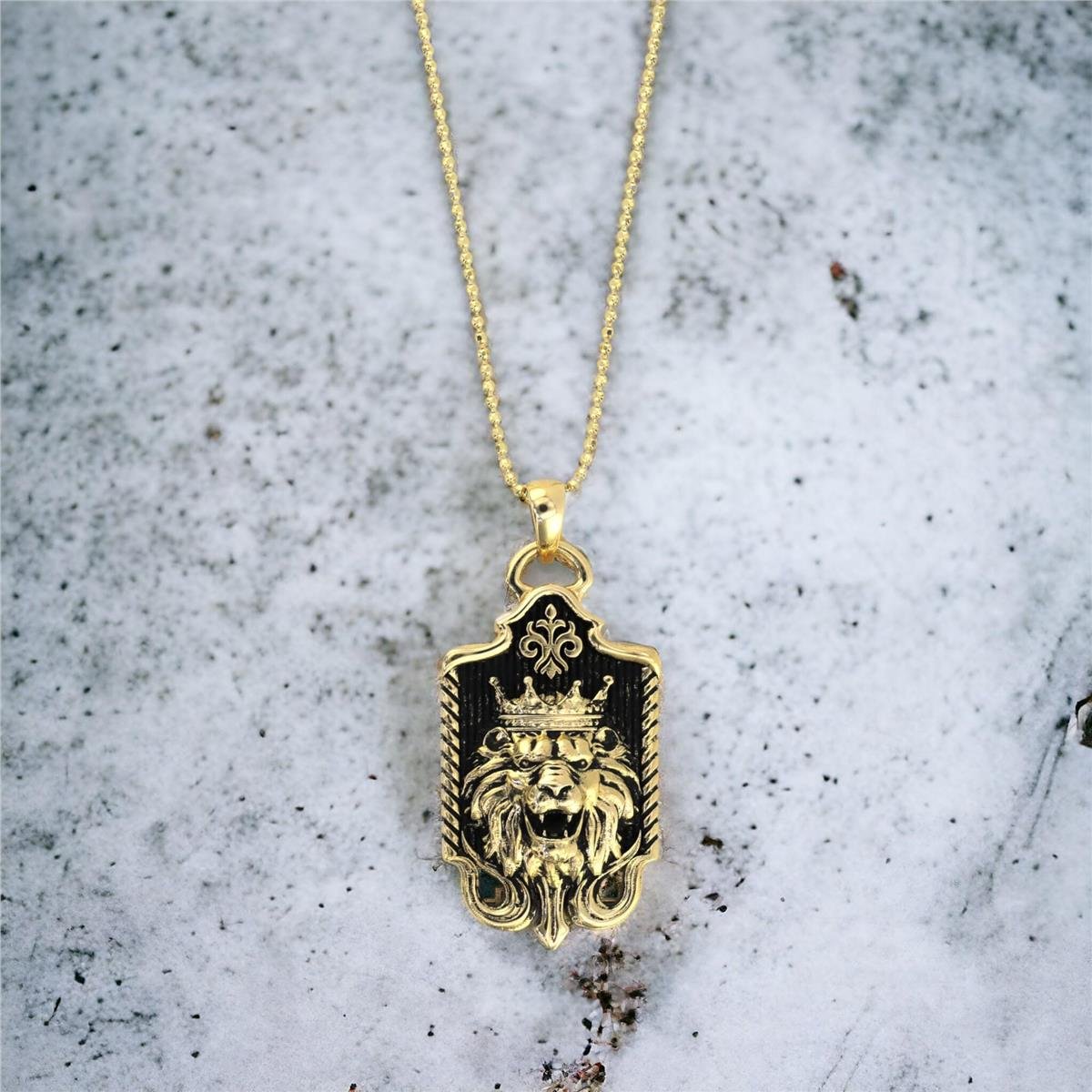 14 Ayar Altın Erkek Kolye  -  0182105