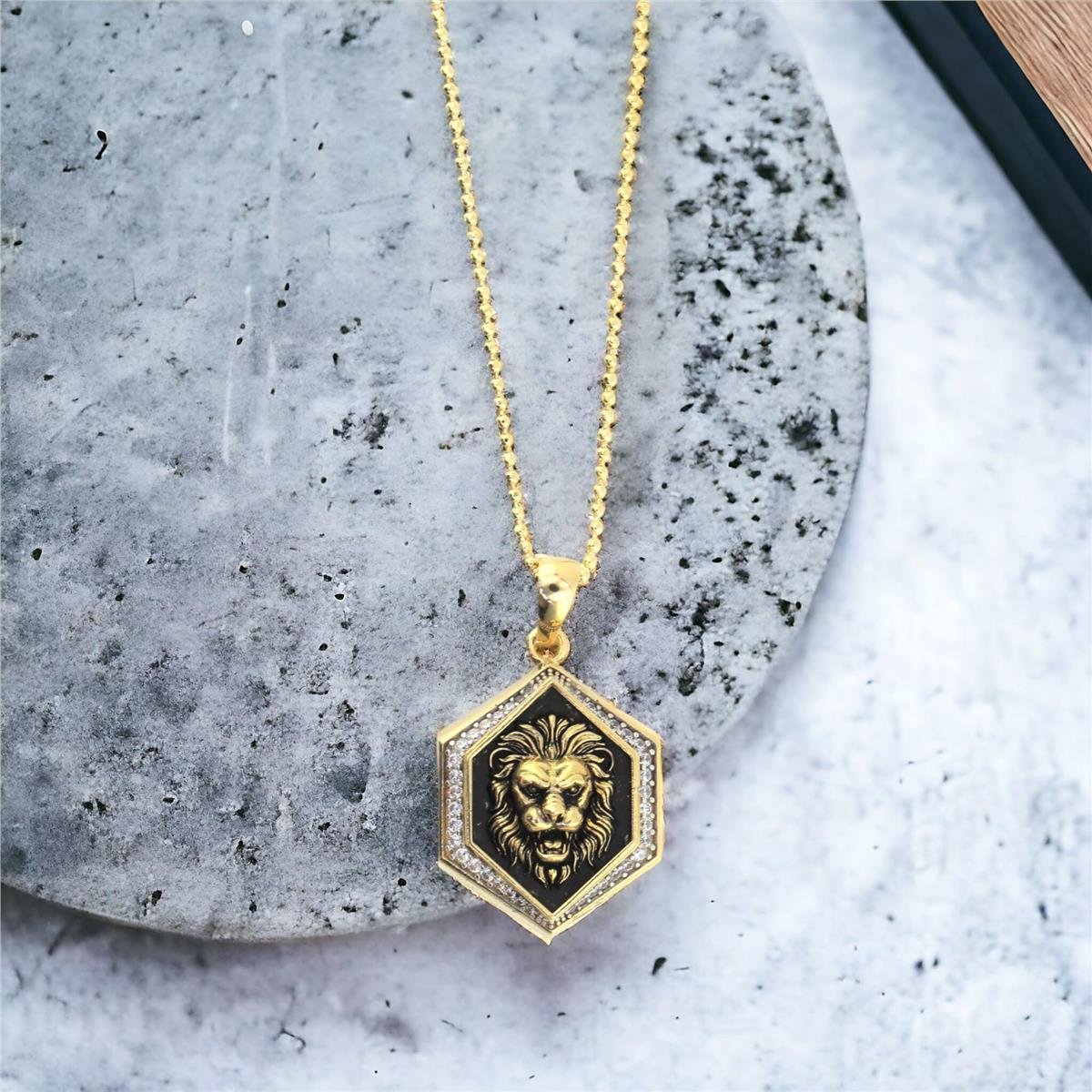 14 Ayar Altın Erkek Kolye  -  0182136