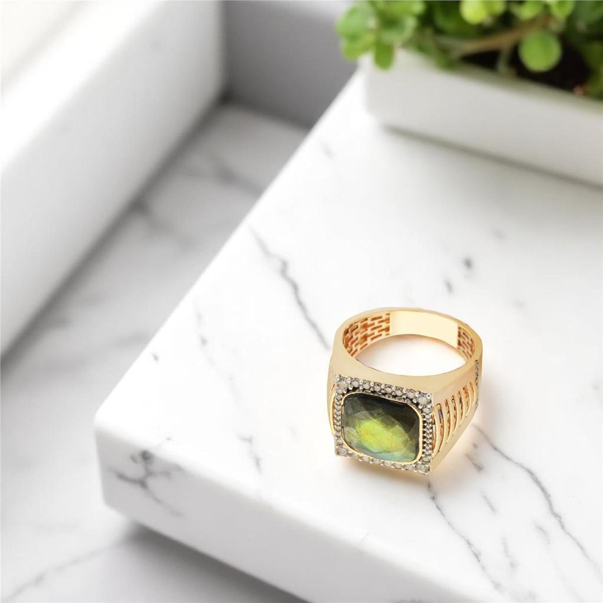 14 Ayar Altın Erkek Yüzük  -  0182139