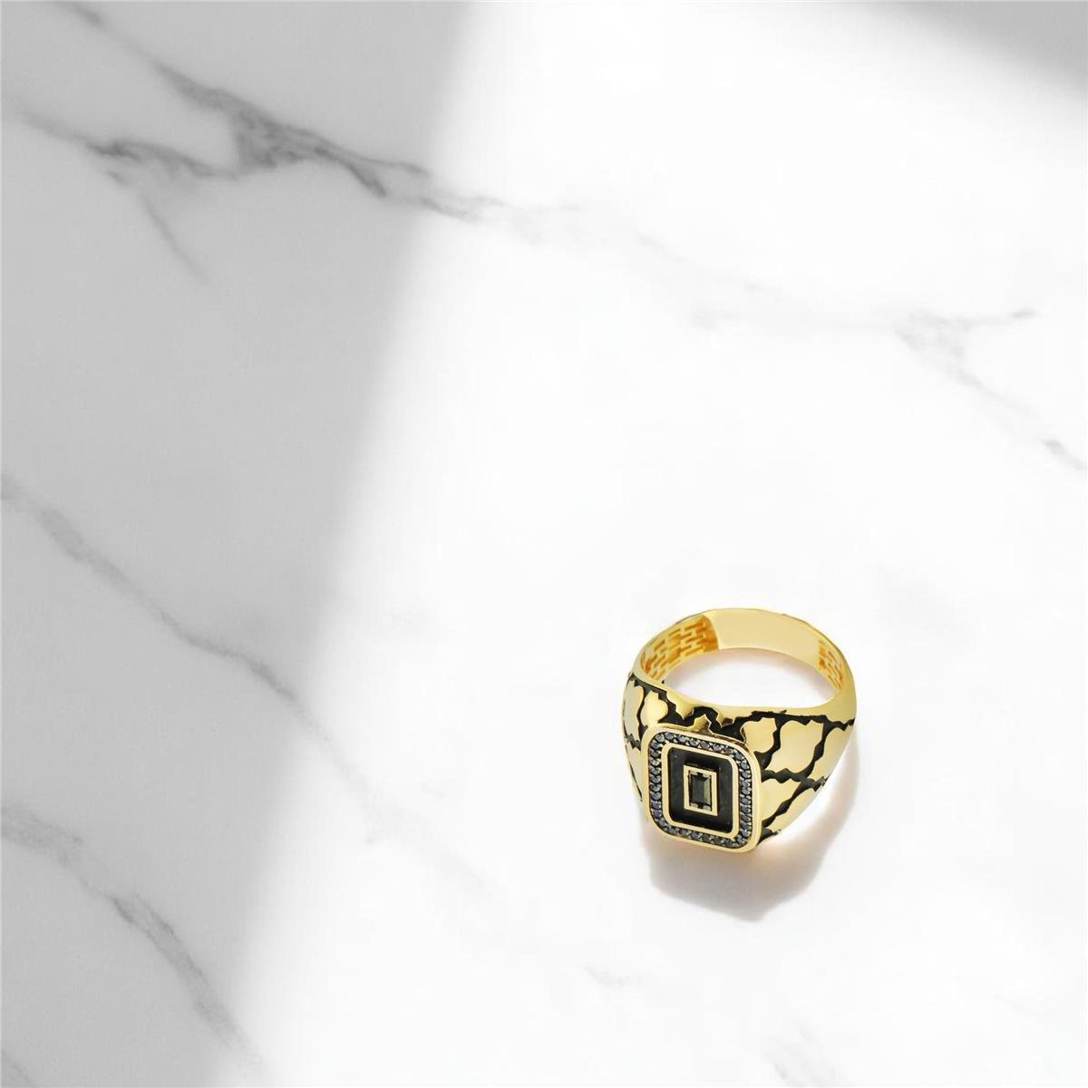 14 Ayar Altın Erkek Yüzük  -  0182142