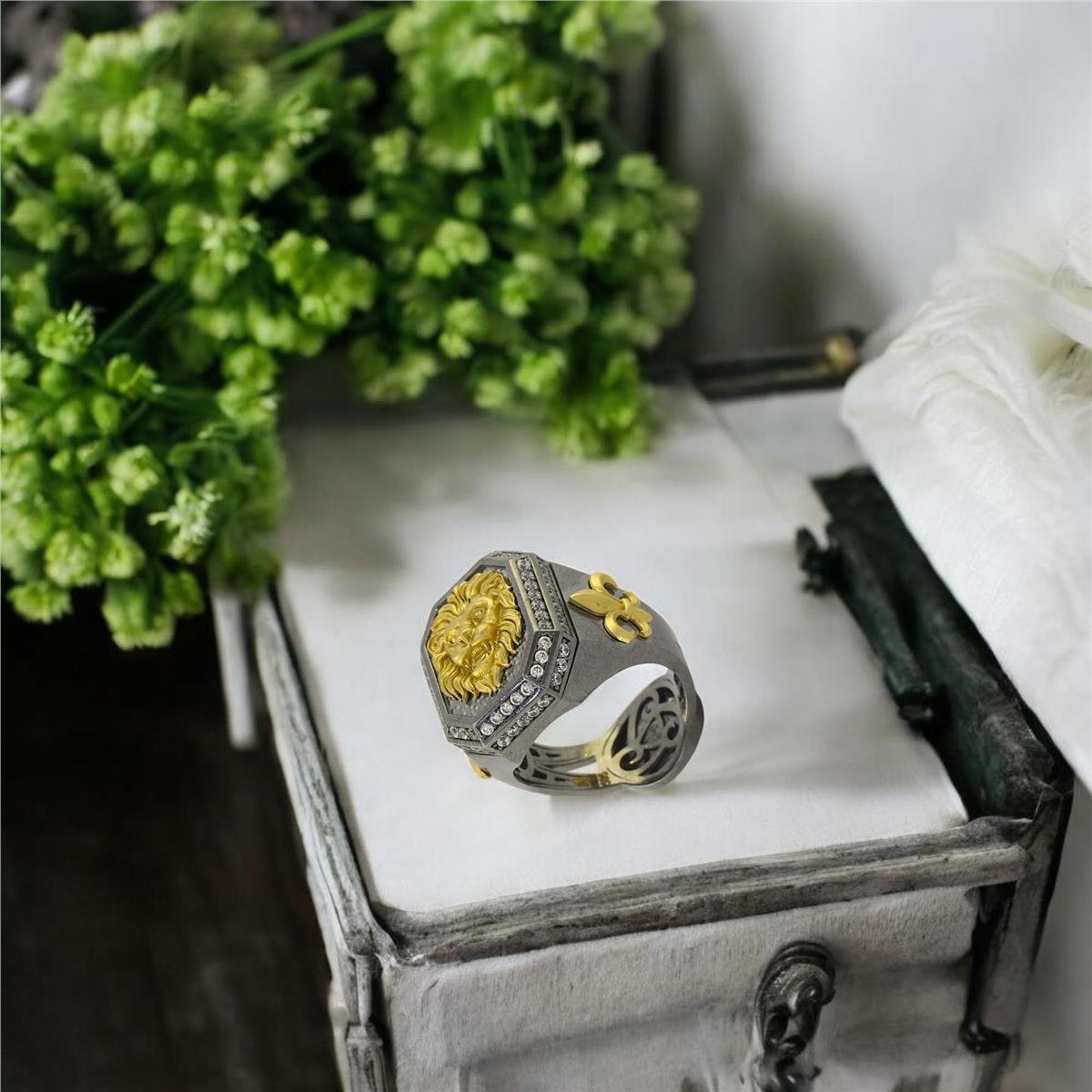 14 Ayar Altın Erkek Yüzük  -  0190607