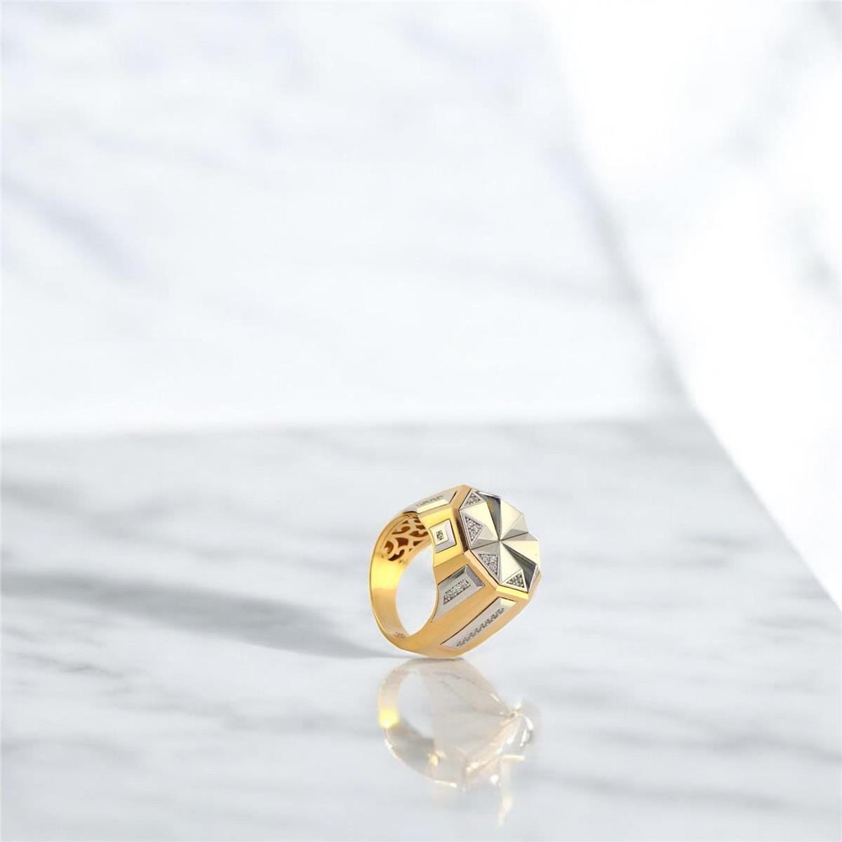 14 Ayar Altın Erkek Yüzük  -  0190608