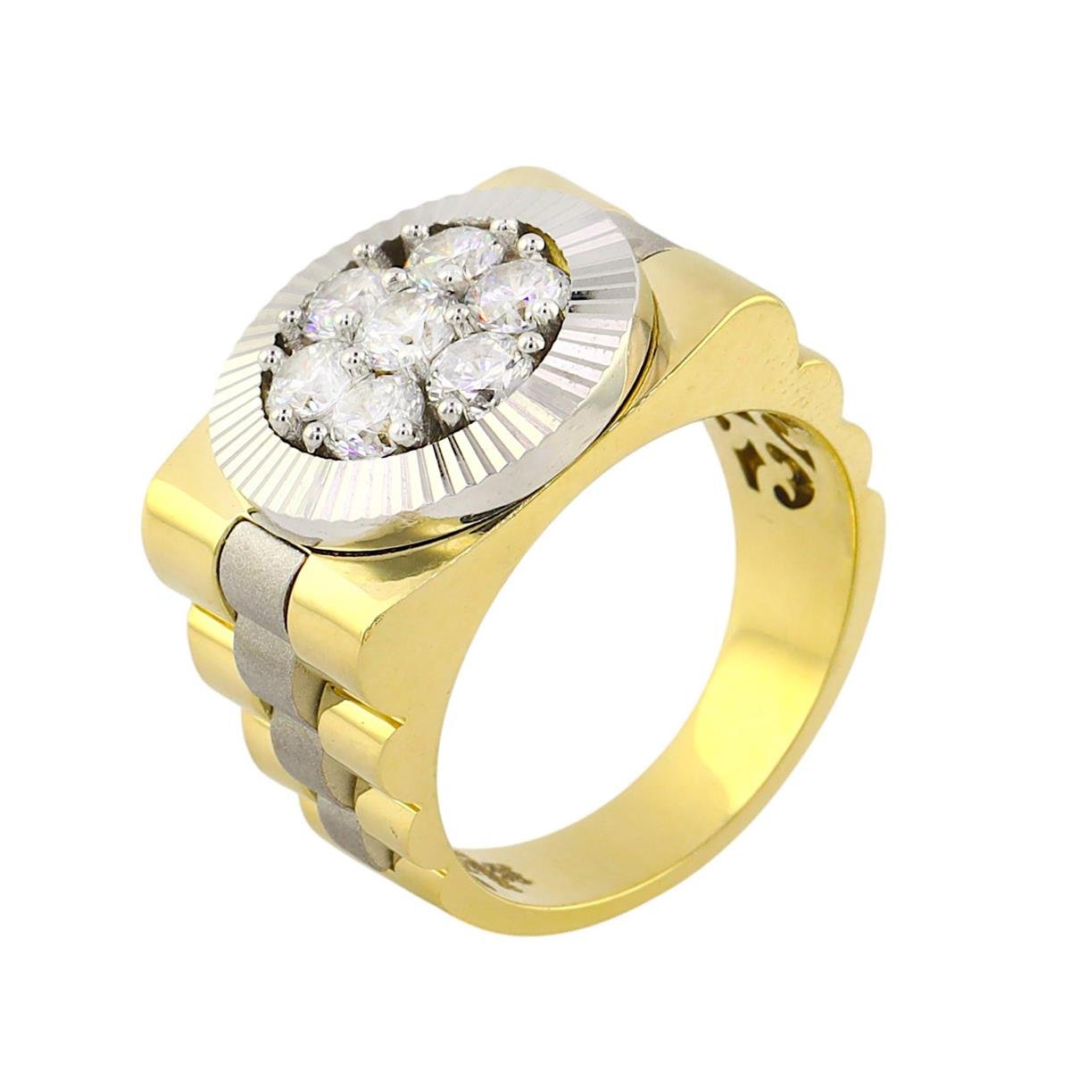 14 Ayar Altın Erkek Yüzük  -  0190609