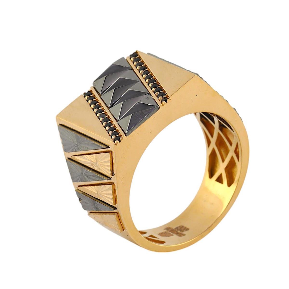 14 Ayar Altın Erkek Yüzük  -  0190616