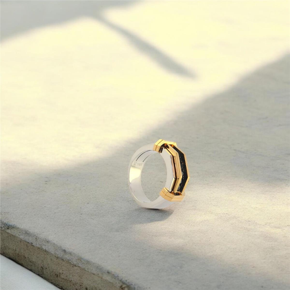 14 Ayar Altın Erkek Yüzük  -  0190617