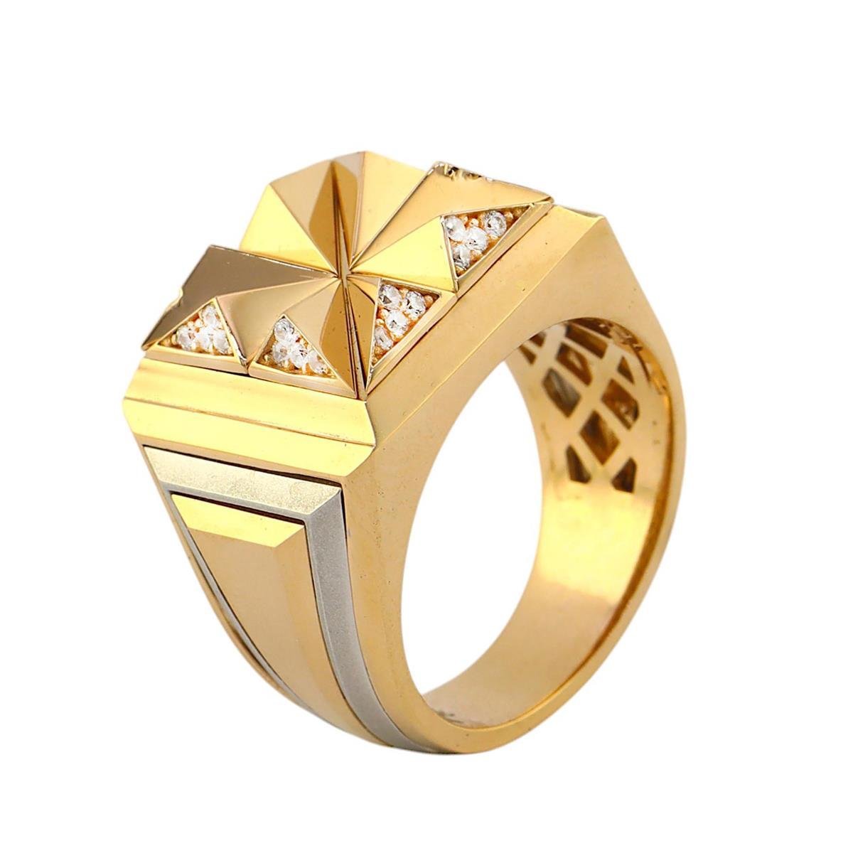 14 Ayar Altın Erkek Yüzük  -  0190619