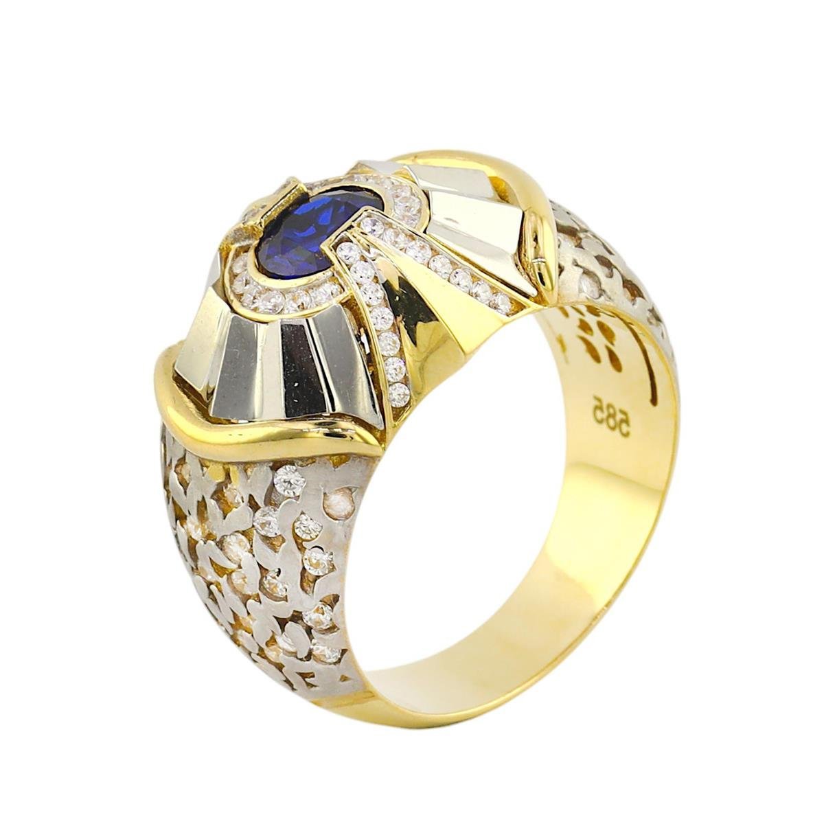 14 Ayar Altın Erkek Yüzük  -  0190620