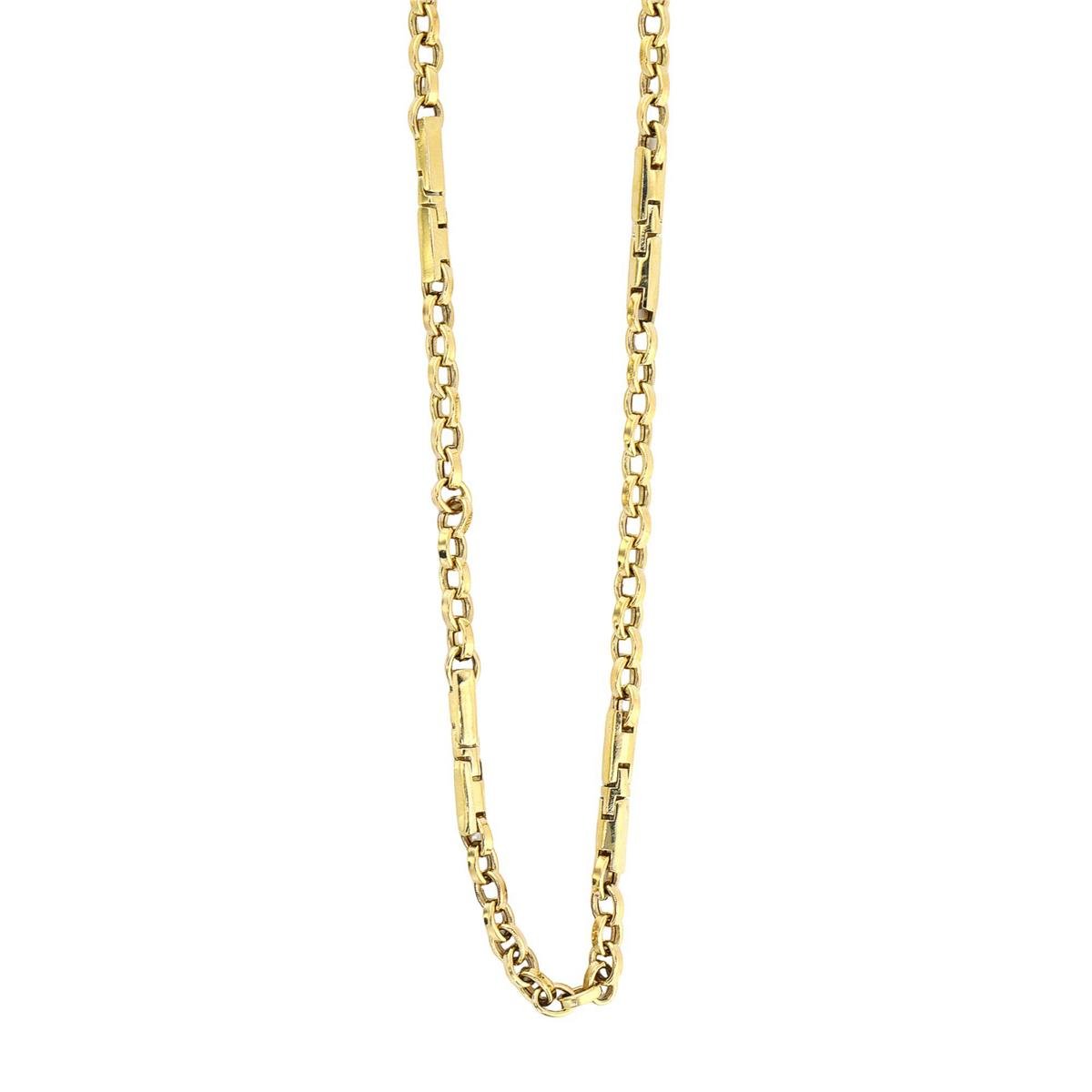 14 Ayar Altın Erkek Zincir  -  0184549