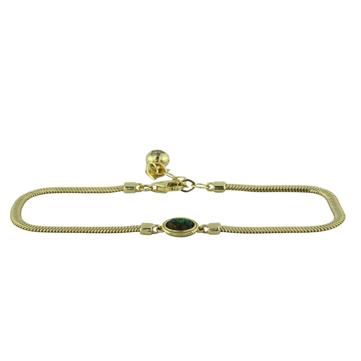 14 Ayar Altın Ezme Bileklik  -  0201030