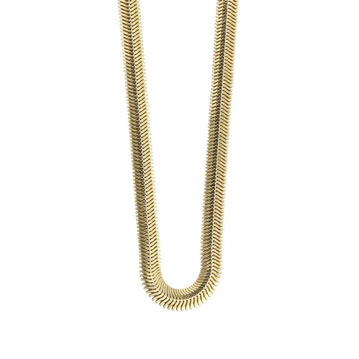 14 Ayar Altın Ezme Zincir  -  0186890