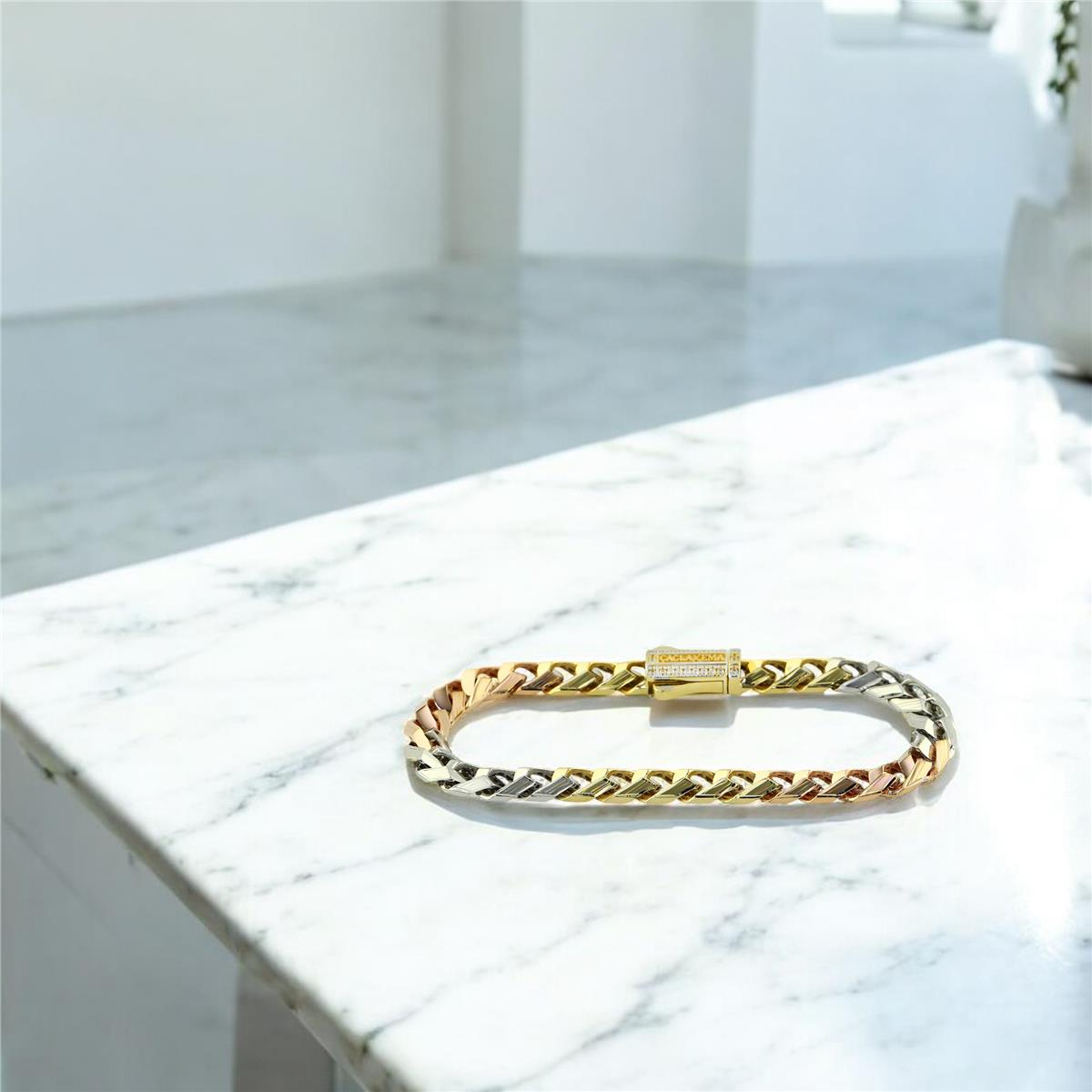 14 Ayar Altın GURMET Bileklik  -  F004668