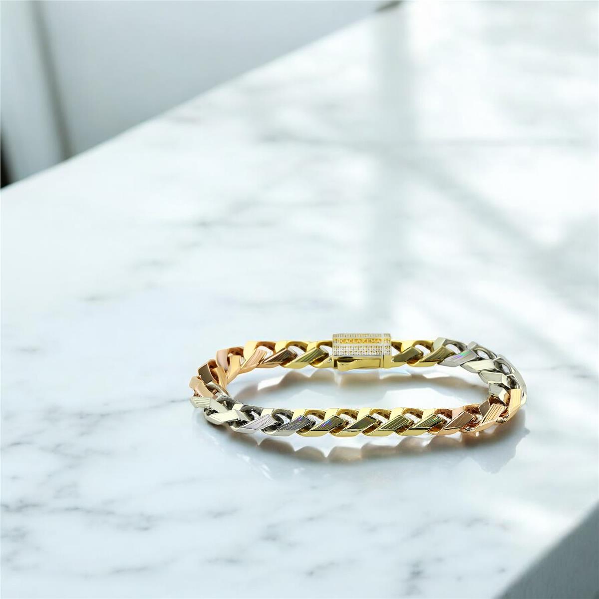 14 Ayar Altın GURMET Bileklik  -  F004679