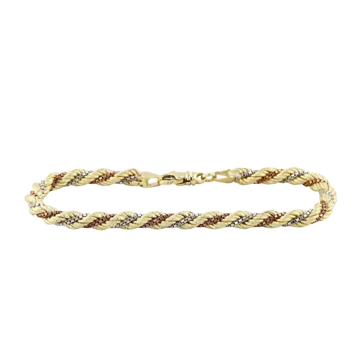 14 Ayar Altın Halat Bileklik  -  0188645