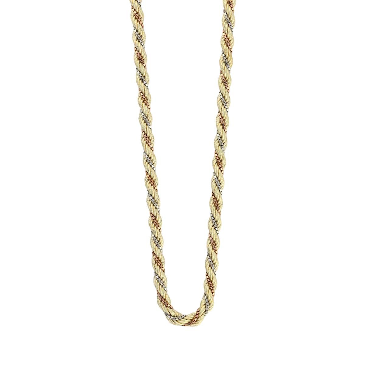 14 Ayar Altın Halat Zincir  -  0188655