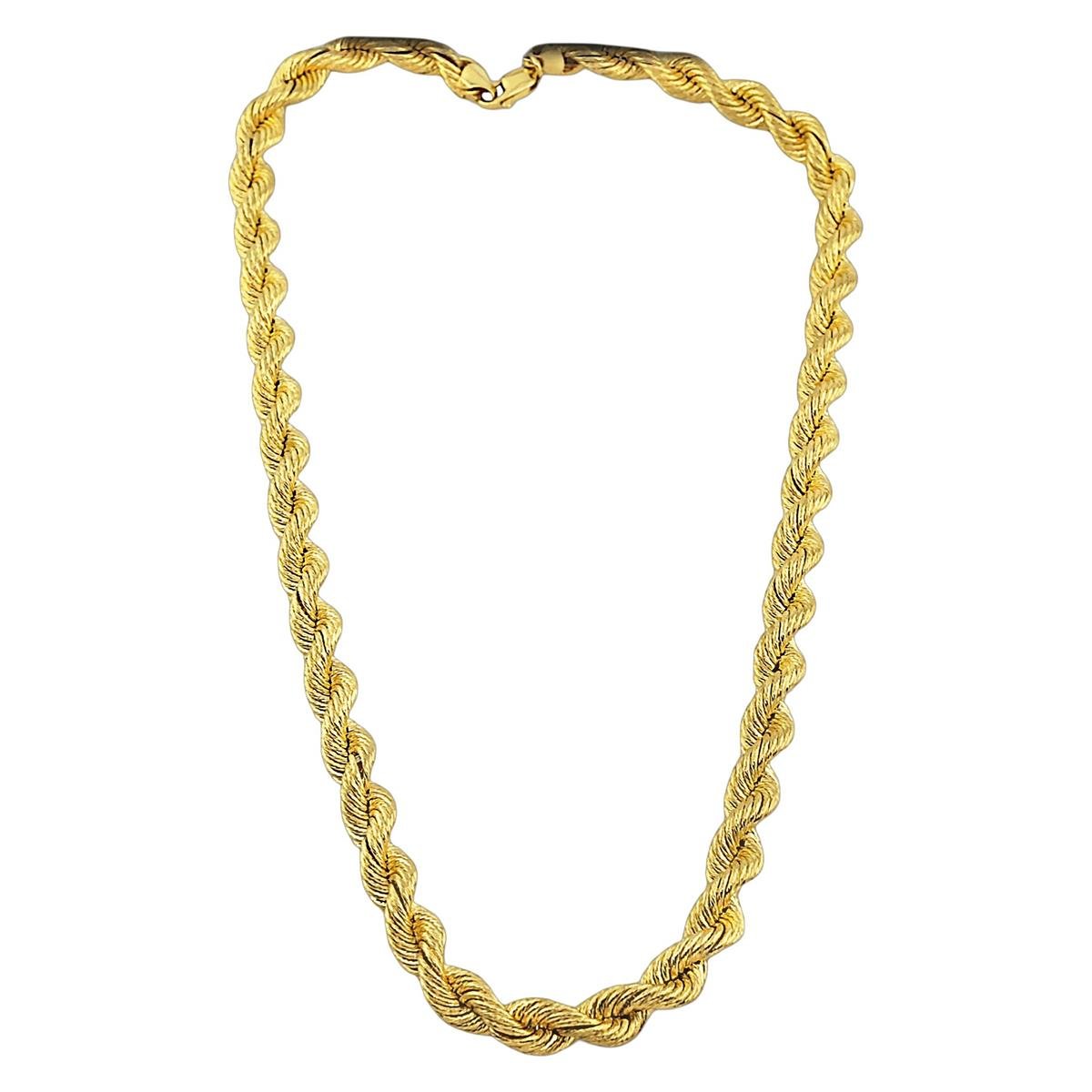 14 Ayar Altın Halat Zincir  -  K221736