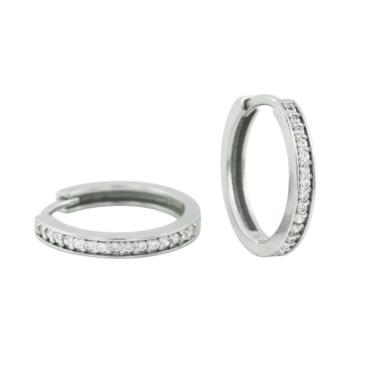 14 Ayar Altın Halka Küpe  -  0196760