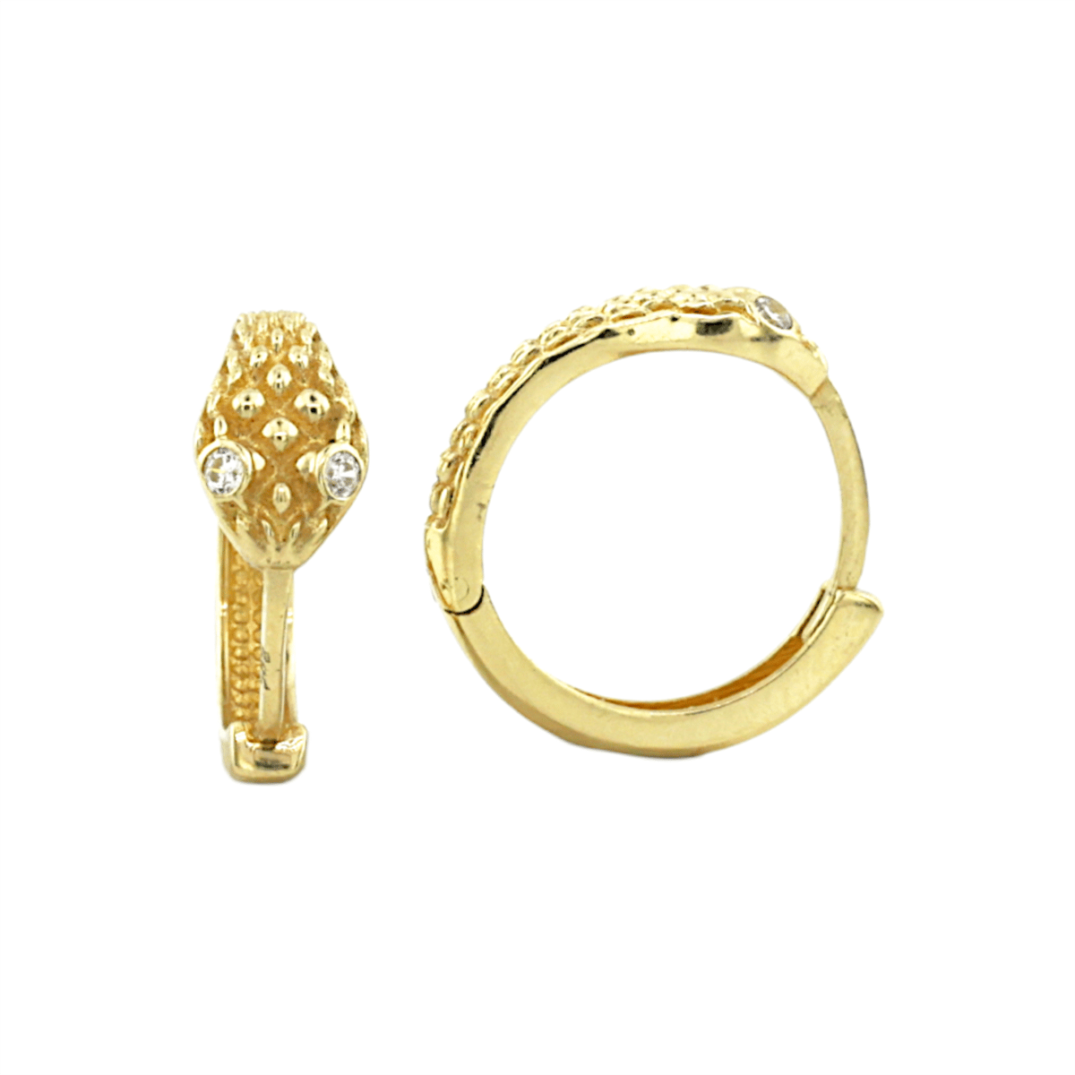 14 Ayar Altın Halka Küpe  -  KY40669