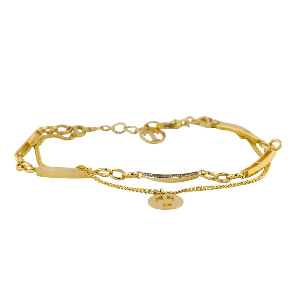 14 Ayar Altın Halloy Bileklik  -  0192584