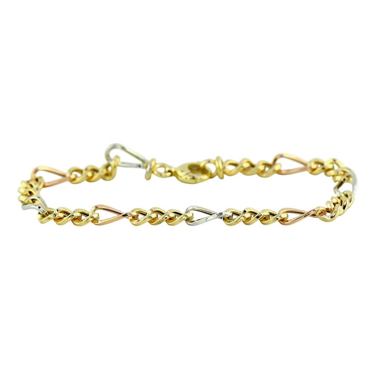 14 Ayar Altın Halloy Bileklik  -  0200897