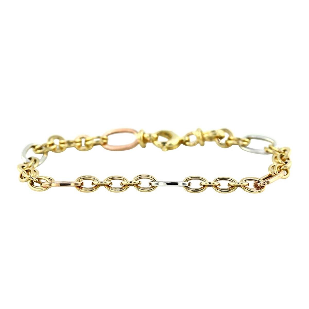 14 Ayar Altın Halloy Bileklik  -  0200903