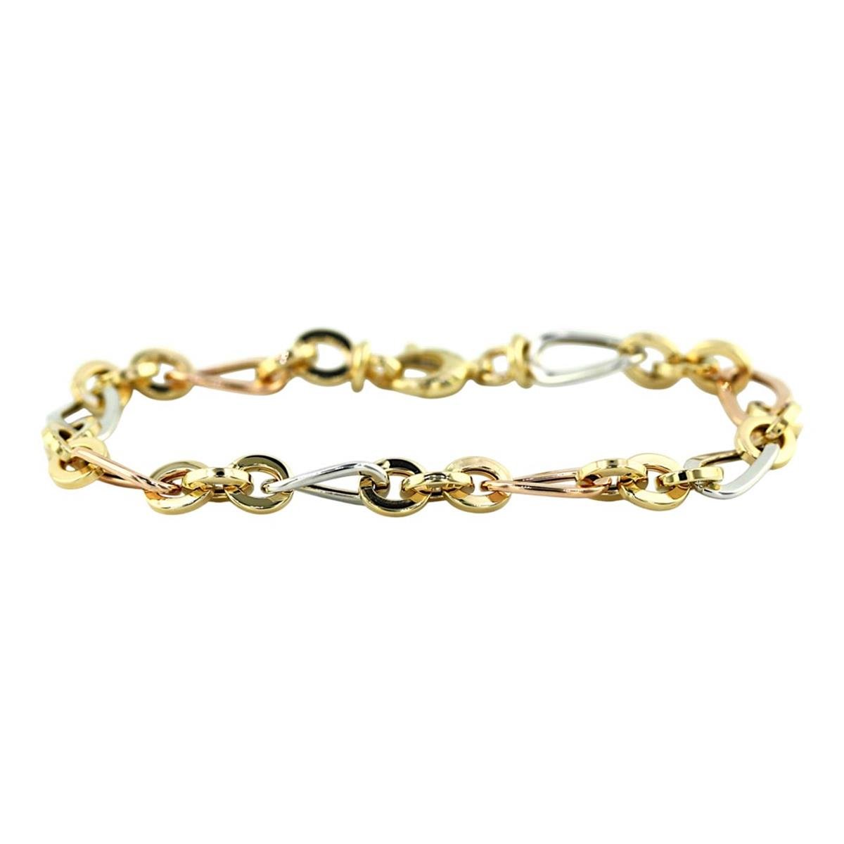 14 Ayar Altın Halloy Bileklik  -  0200908