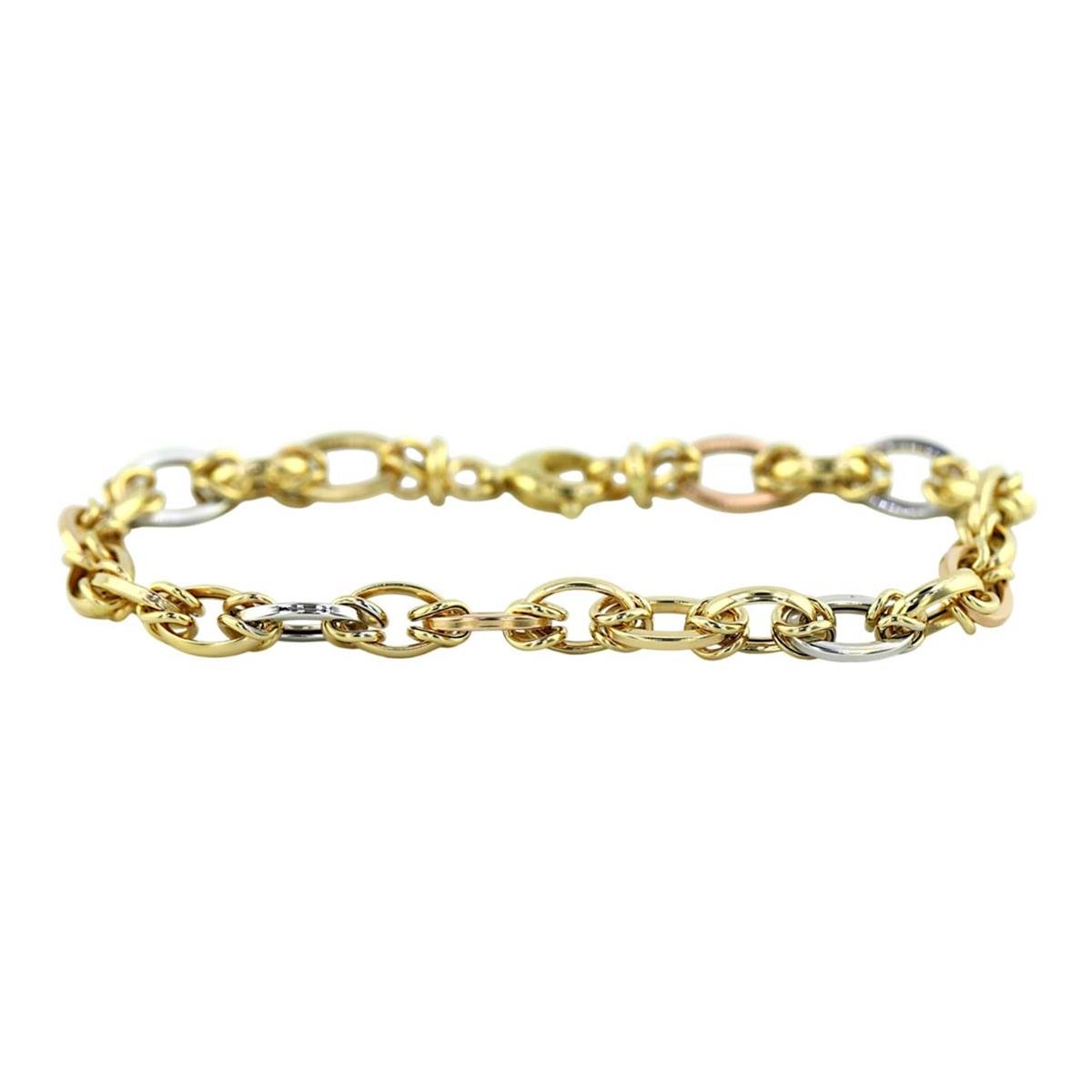 14 Ayar Altın Halloy Bileklik  -  0200910