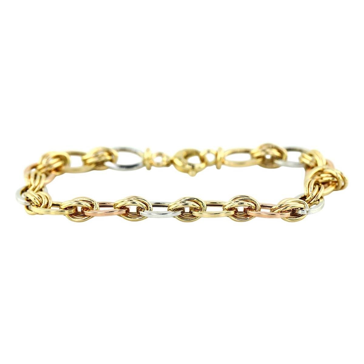 14 Ayar Altın Halloy Bileklik  -  0200946