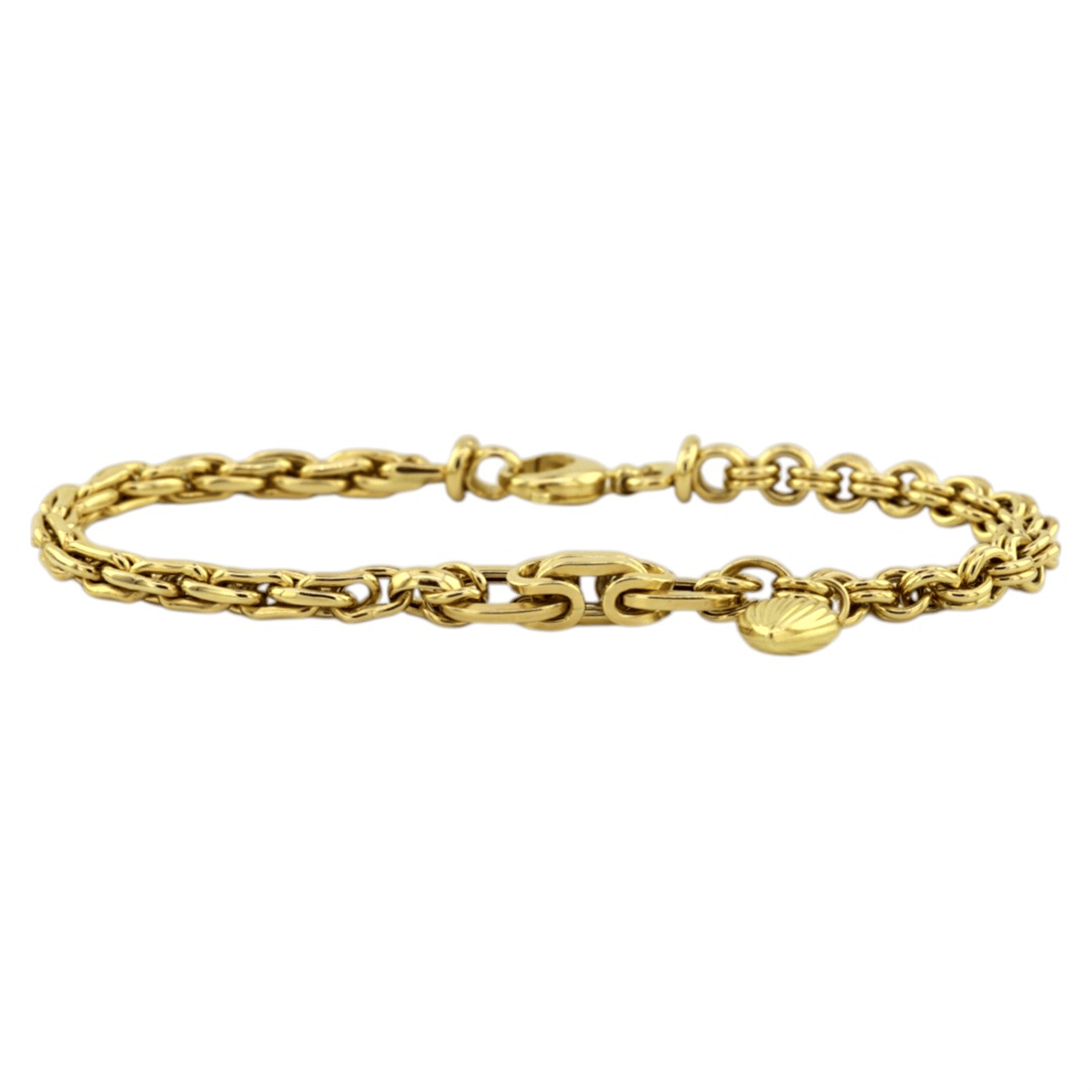 14 Ayar Altın Halloy Bileklik  -  K239563