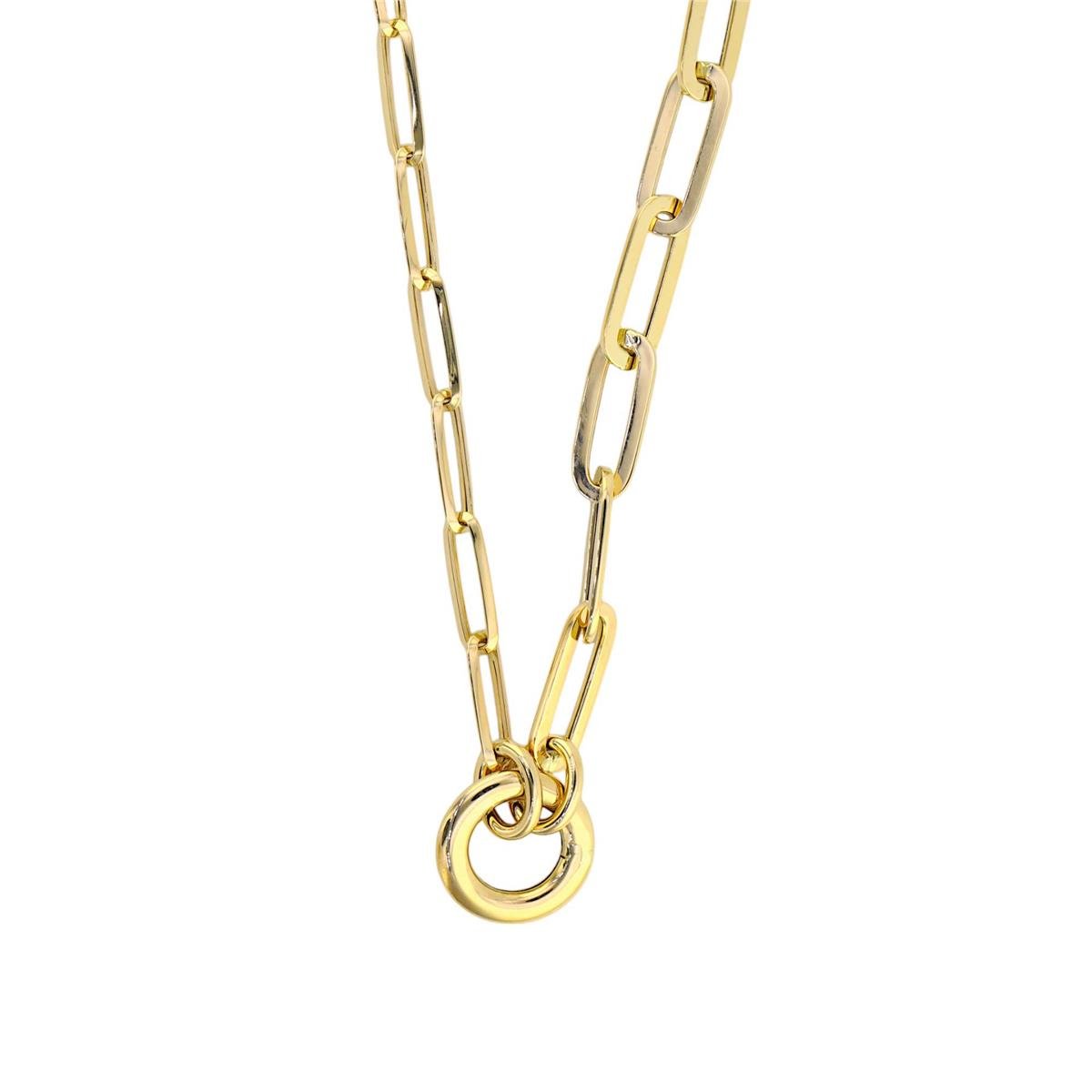 14 Ayar Altın Halloy Kolye  -  0192602