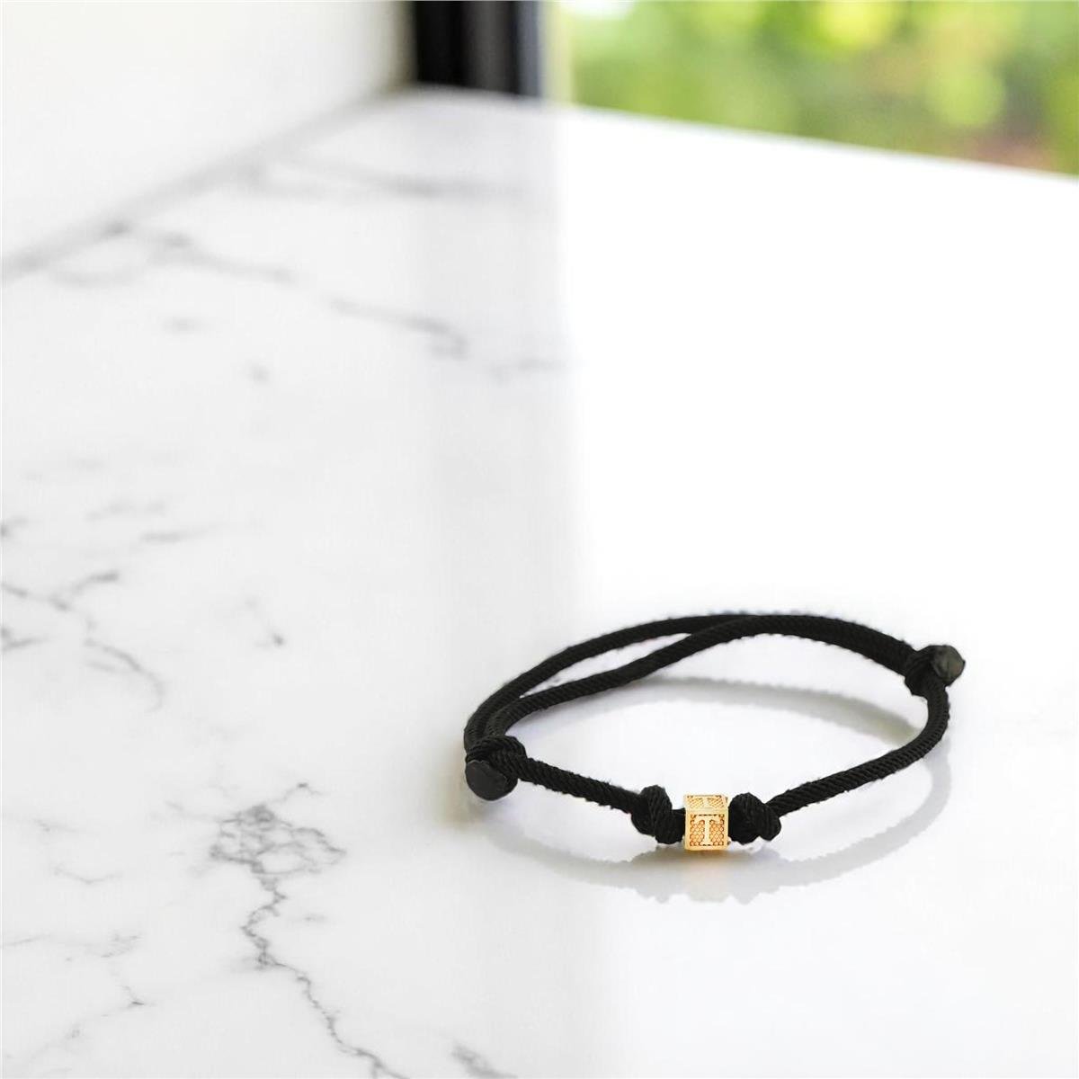 14 Ayar Altın Harfli Bileklik  -  0182148