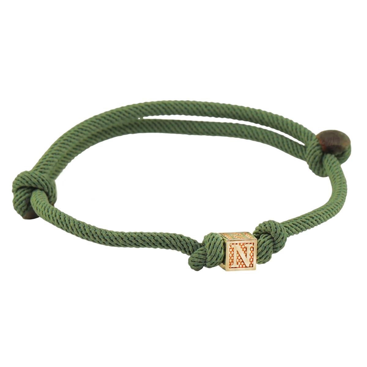 14 Ayar Altın Harfli Bileklik  -  0182157