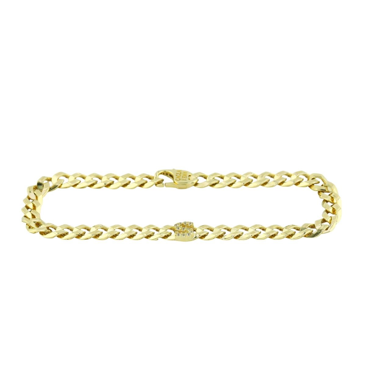 14 Ayar Altın Harfli Bileklik  -  0205201