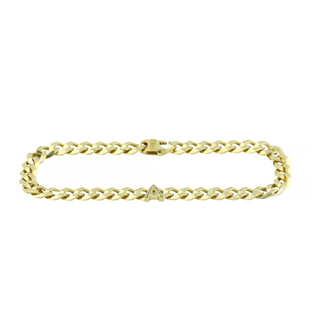 14 Ayar Altın Harfli Bileklik  -  0205202