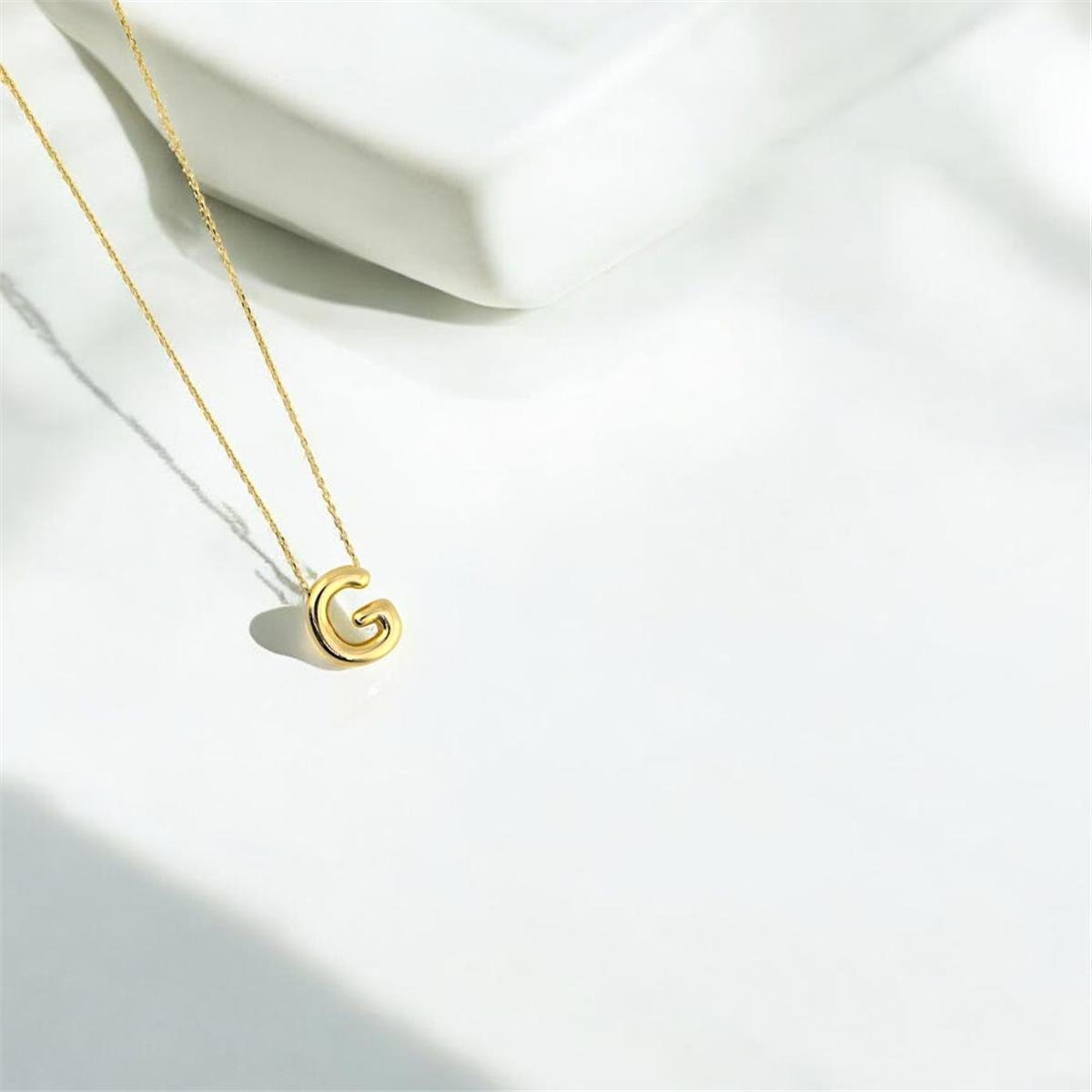 14 Ayar Altın Harfli Kolye  -  0190942