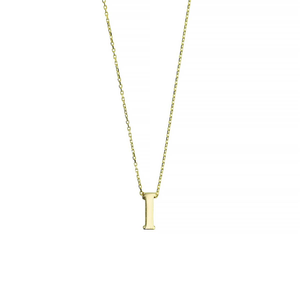 14 Ayar Altın Harfli Kolye  -  0201454