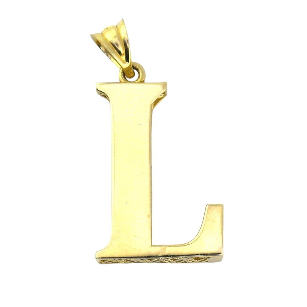14 Ayar Altın Harfli Kolye Ucu  -  0176069